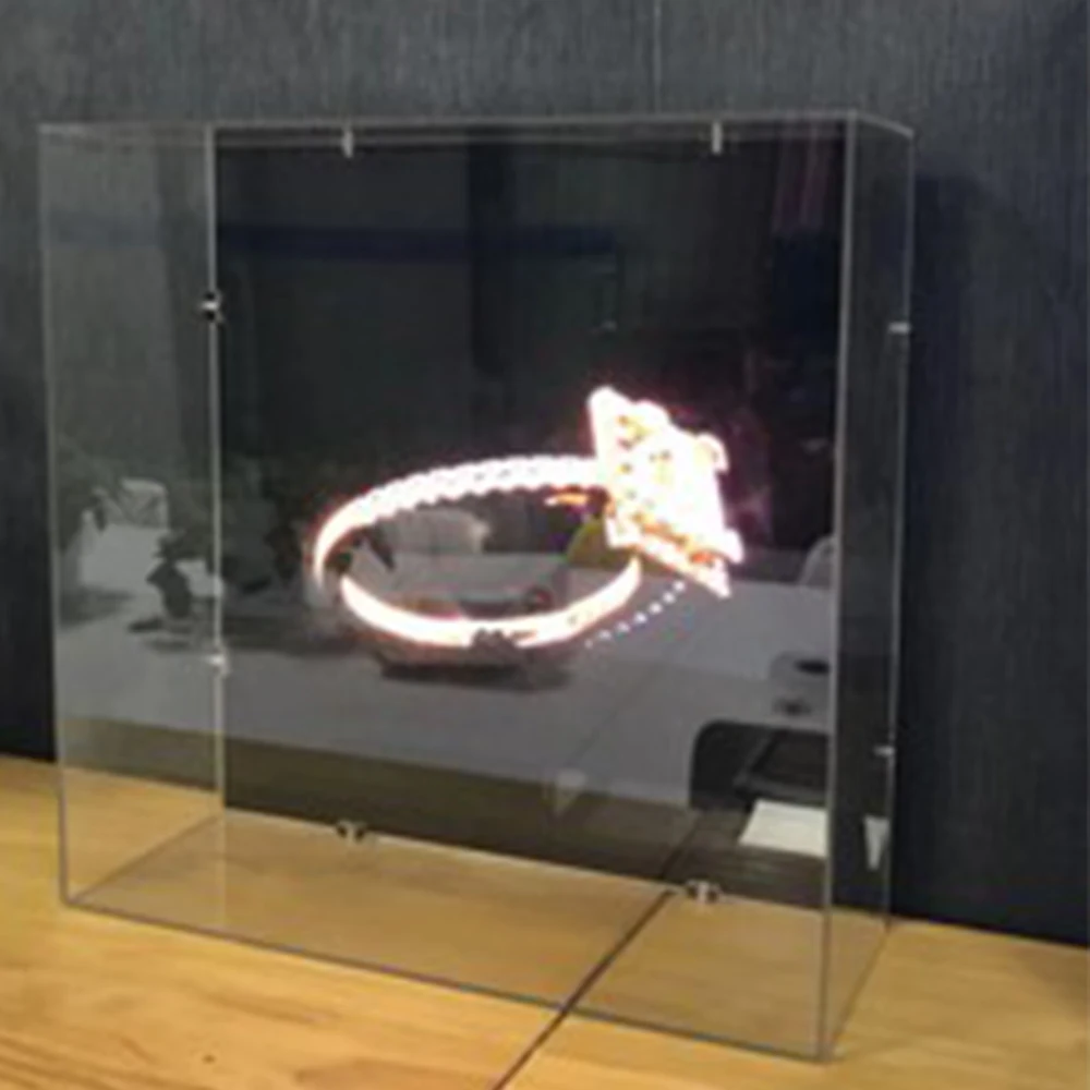 2019 новый дизайн 50 см 3d Голограмма для помещений и улицы рекламный постер светодиодный