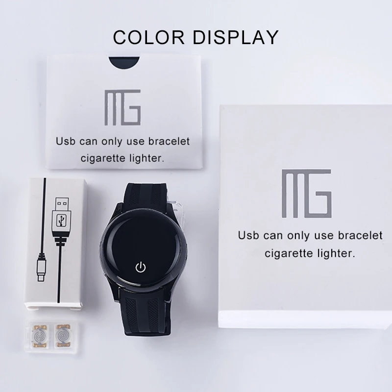 Men Cigar Usb Watch Lighter