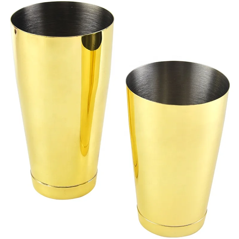 Stainless Steel 2 Piece 28oz Boston Cocktail Shaker Tins Pro Bar Shaker Boston Shaker Set