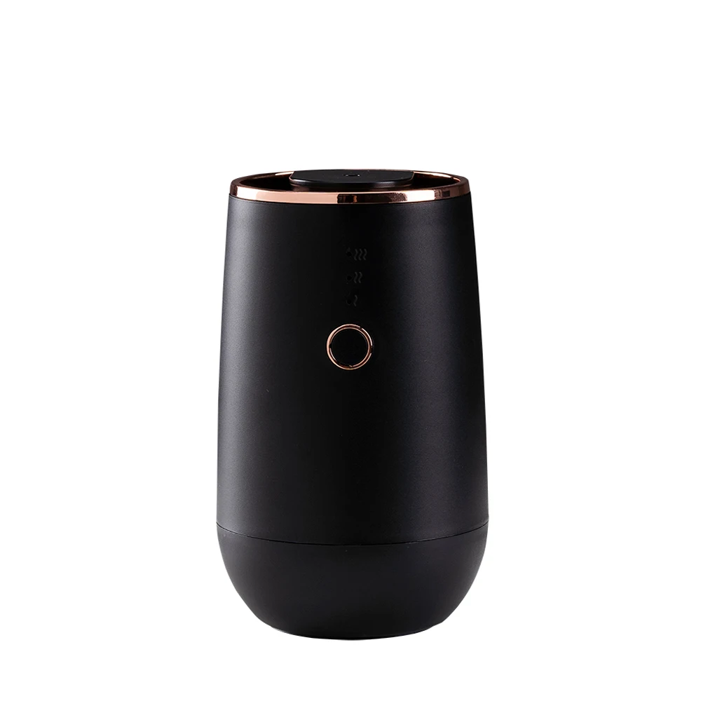 SCENTA Private Label Built In Li-Battery Waterless Essential Oil Auto Nebulizer LED Light Travel Car Mini Portable Humidifier