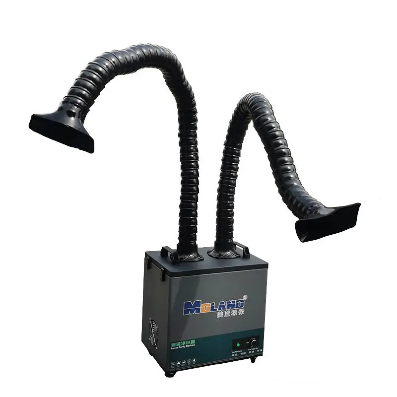 Moland 350W 450m^3/h Air Volume Industrial Portable Laser Fume Extractor