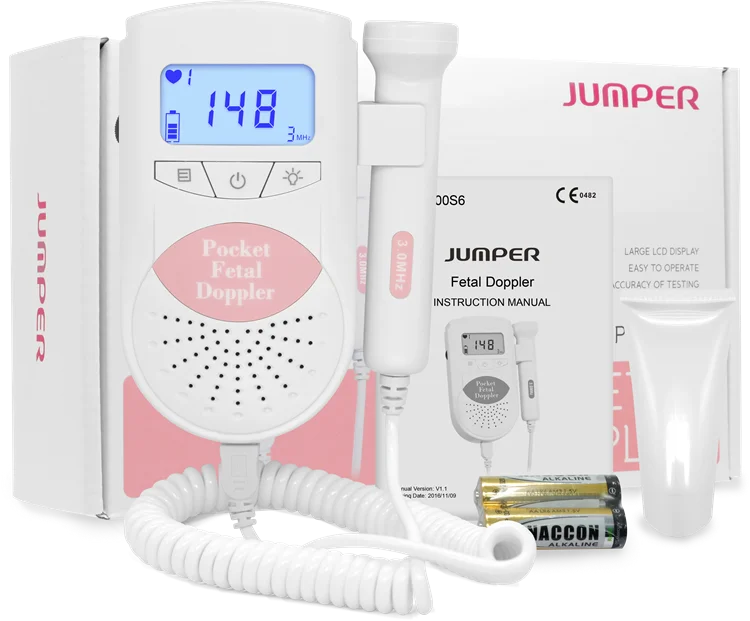 Бестселлер JPD-100S6 homeuse фетальный doppler с 3 режимами дисплея от фабрикой