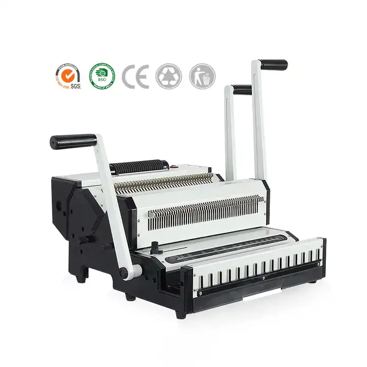 SONTO SW2500A Coil And Wire 3 :1 Or Wire 2:1  Multi-functional  Double Loop Spiral Wire Binding Machine