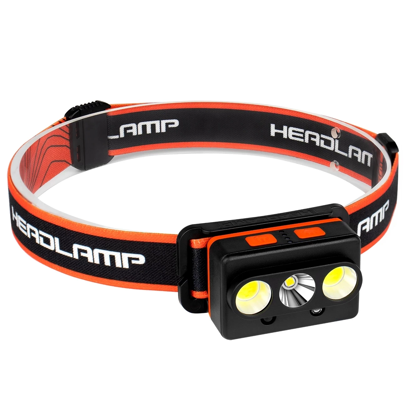 Super Bright Hands-free LED Headlamp Motion Sensor Head Lamp Headlight Torch Built-in Battery Inductive With Portable Box