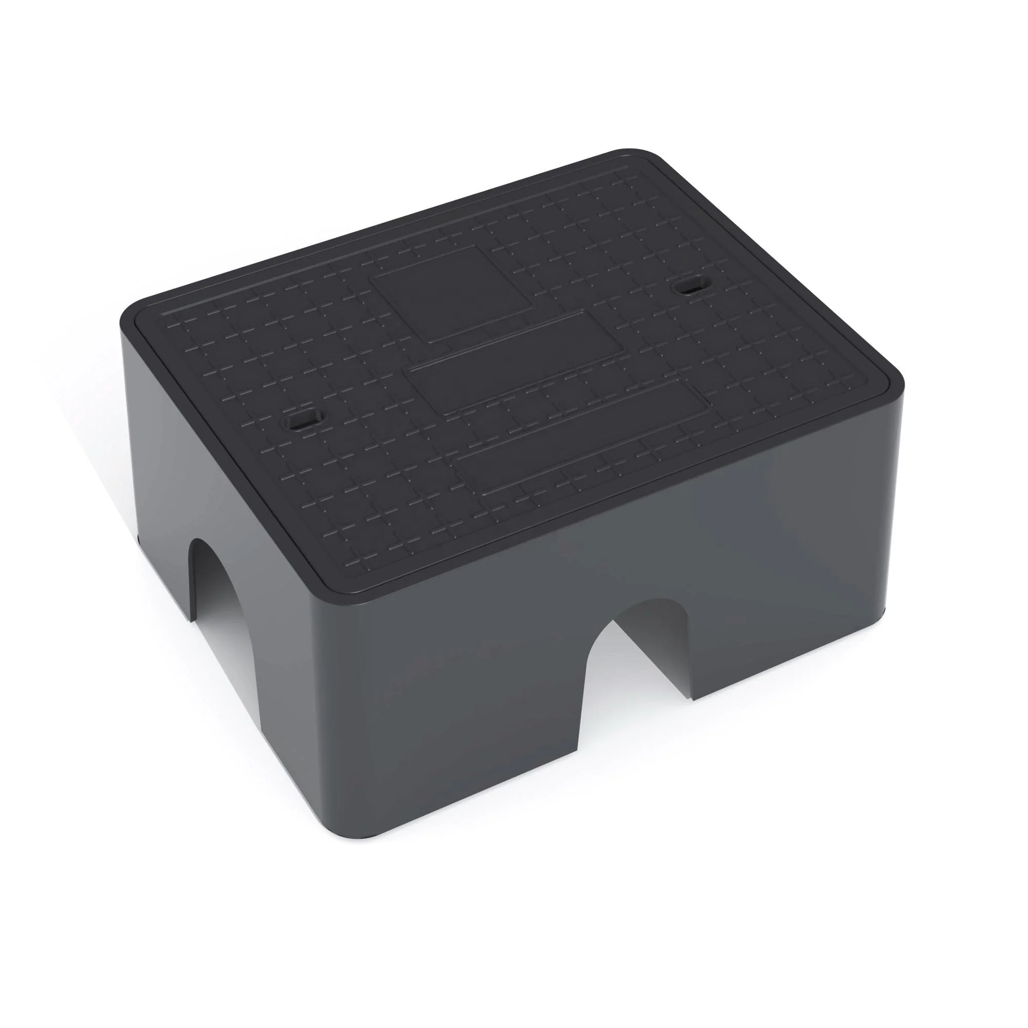 Plastic anti theft for smart water meter class d european boxes for driveways enclosure water meter housing