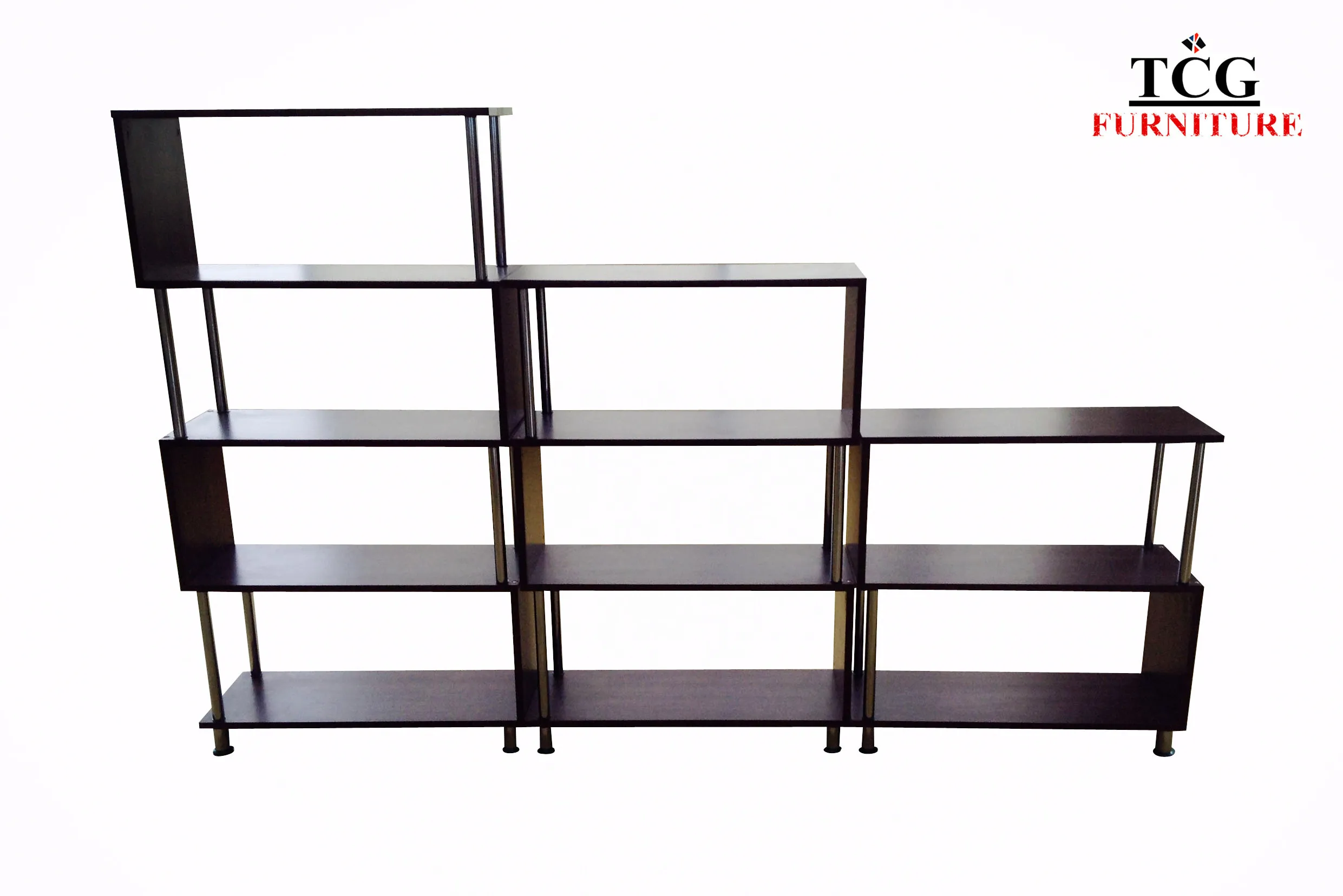 modern antique cheap MDF wooden bookcase B-6047/ B-6083 /B-60120 living room furniture