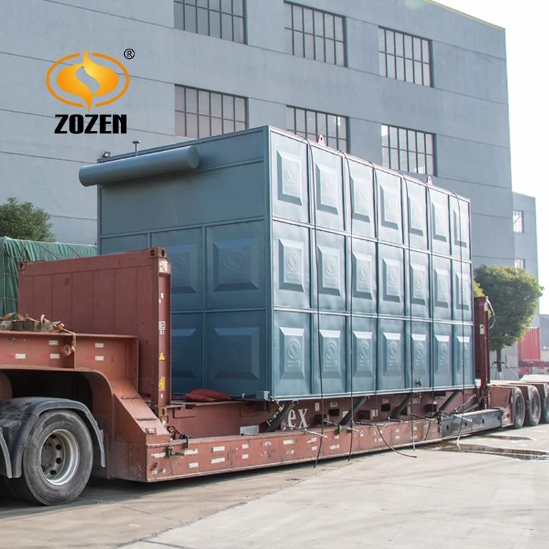 2,8 МВт промышленный твердотопливный термомасляный котел для химического завода