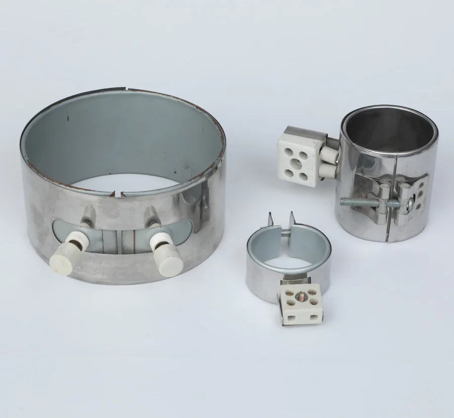 Extruder Ceramic band heater for making masking Electric Heating Injection Brass Nozzle Mica Band Heater