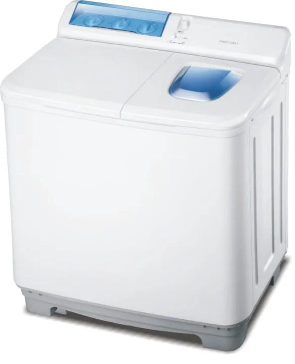 10.0kg Semi-Automatic Twin-Tub Electric Washing Machine Top Loading Stainless Steel Housing Plastic Body New Condition