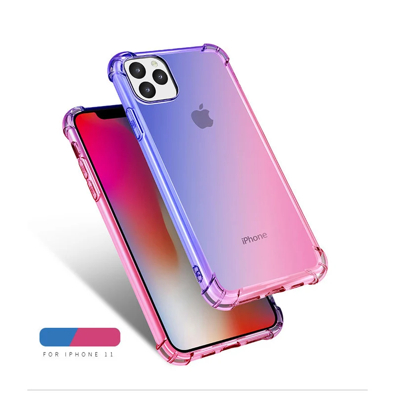
For TPU iphone 11 Case, Gradual Color TPU Case Cover For Iphone 11 