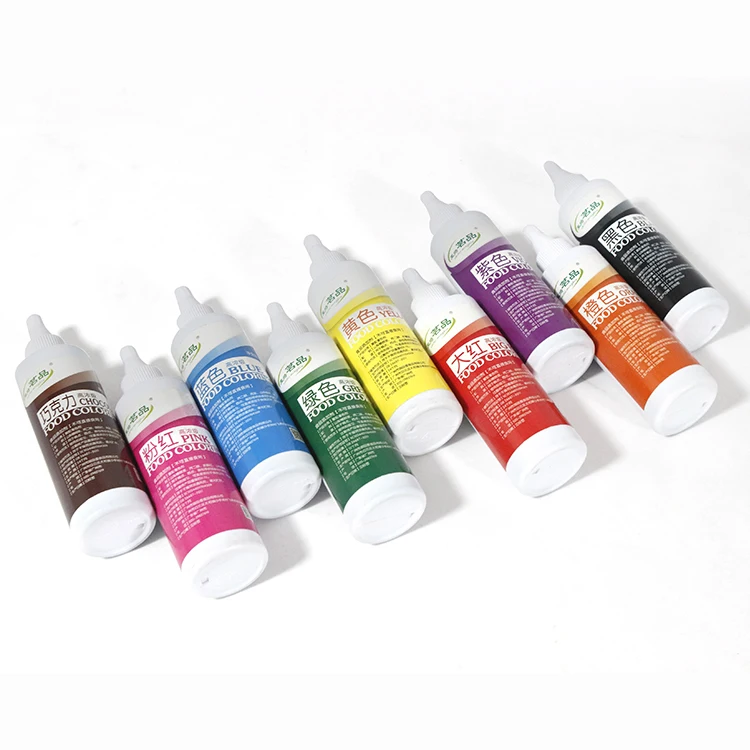 Edible pigment food food additives suitable for surface color decoration of all bakery foods