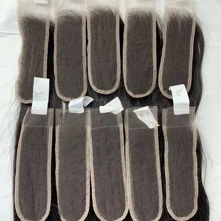 kim k 2x6 transparent HD lace closure middle part remy virgin human hair 2x6 lace closure for black women