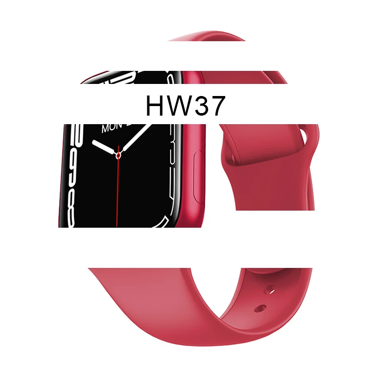 2021 New Products IP67 Waterproof Reloj Fitness Bands 2022 Trendy HW37 Series 7 Smart Watch with Call