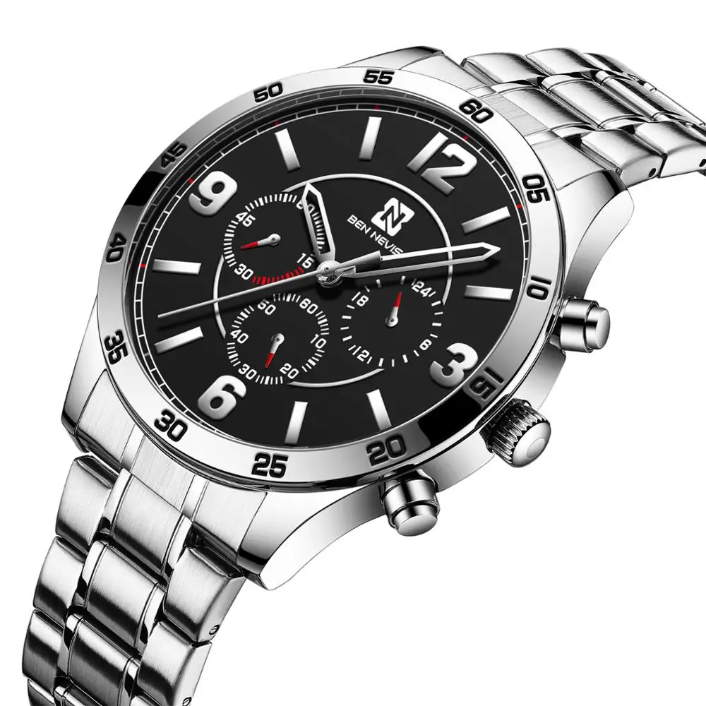 China factory produces multi-function quartz movement sports watch high-end watches can be customized OEM6010G