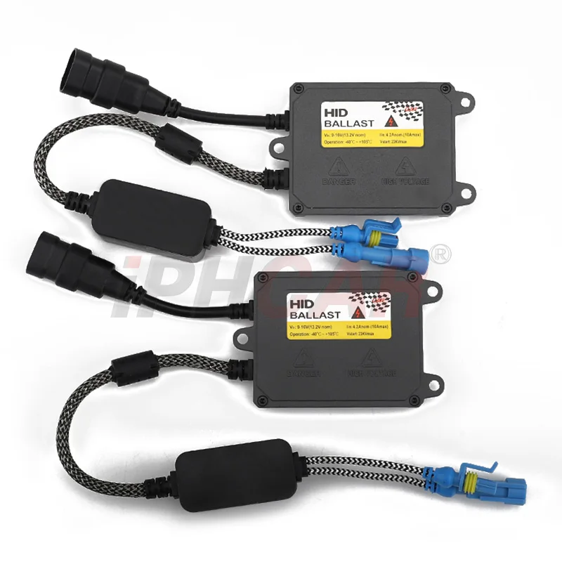 Factory Price AC 12C 55W Xenon HID Ballast Reator IPH7 55W HID Slim Ballast for Car Light Retrofit