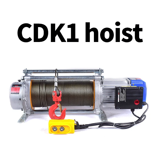 Однофазный Электрический подъемник cdk1 400 кг 800 кг 750 кг 1500 кг 1000 кг