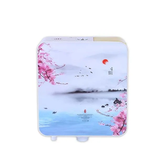 Thickened box large capacity wall-mounted double button 3d pattern Plastic Flush Cistern toilet tanks