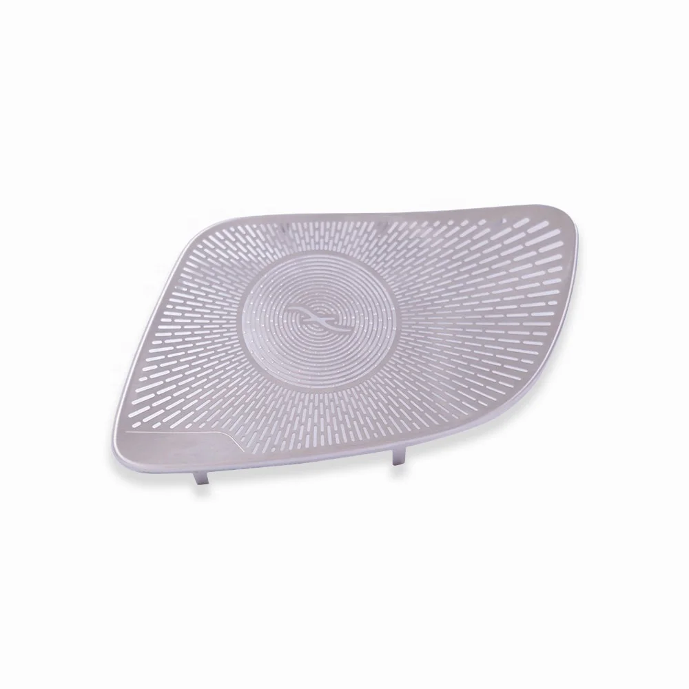 High end car custom interior stainless steel material - chemically etched speaker grille