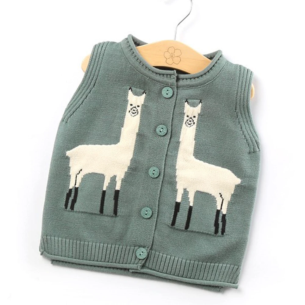 
Sleeveless Knitted Newborn Vest Spring Romper Infant Baby Jumpsuit 