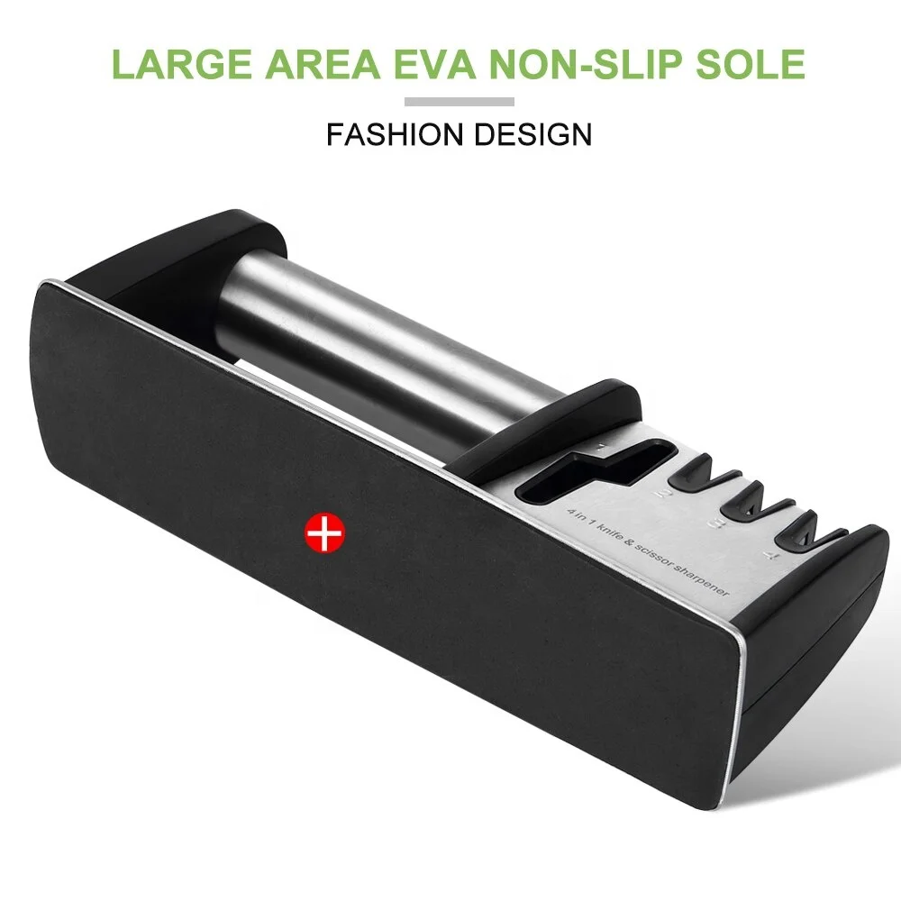 Professional Knife Sharpening Tool 4 Stages Blade Sharpener for all kinds of Kitchen Knives
