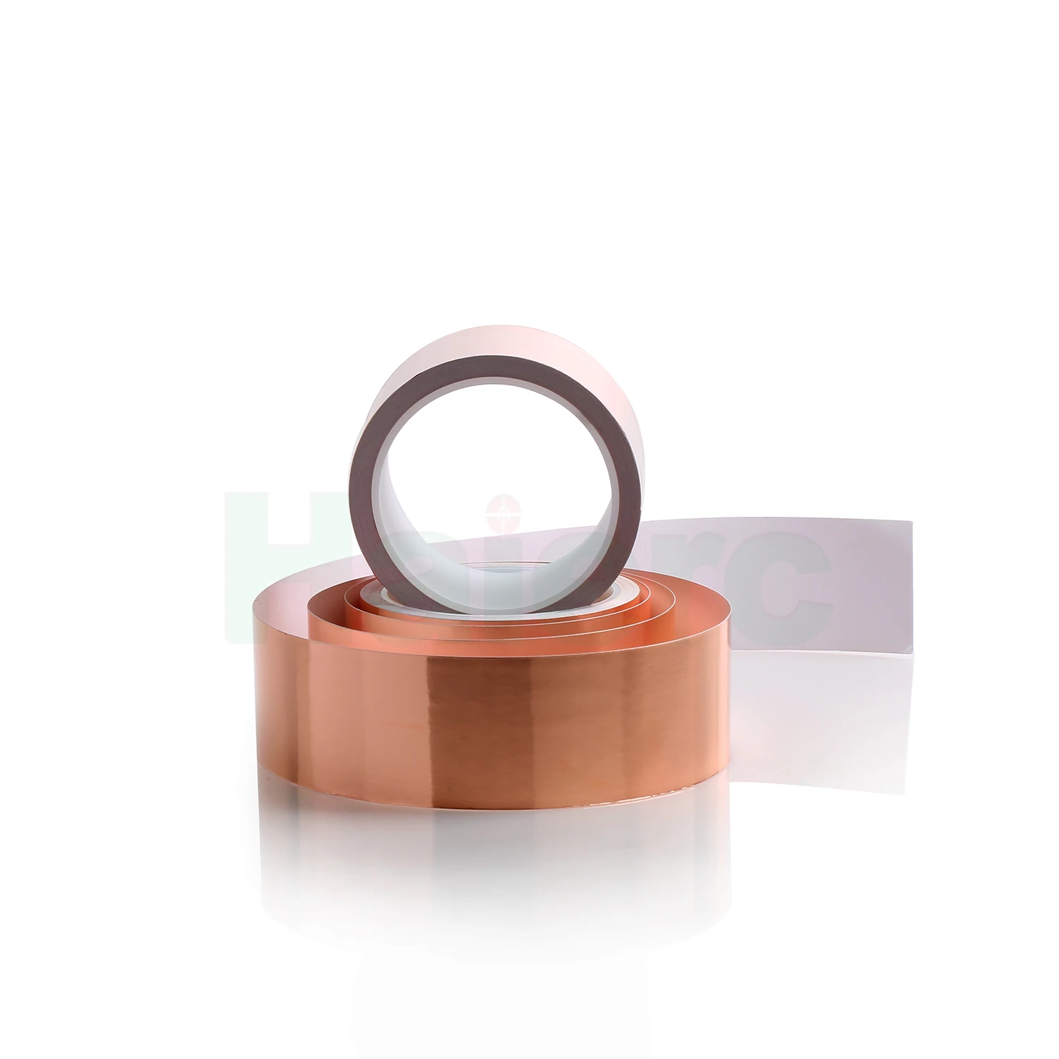 Haierc Copper Foil Back Adhesive Conductive Copper Foil Tape Roll