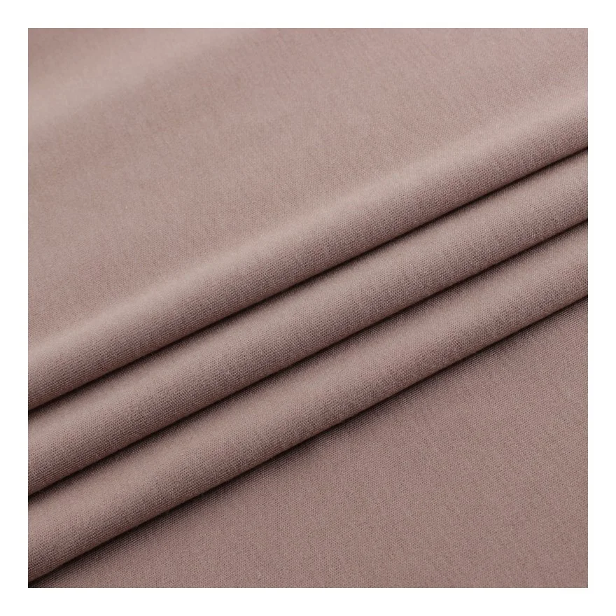 Solid Color 38 Viscose 29 Rcrylic 28 Cotton 5 Spandex 300gsm Knitted Sueded Wramth Rib Fabric For Vest