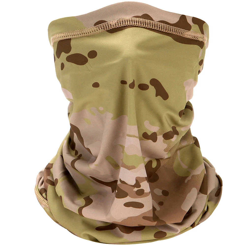 LangChi Camouflage Neck Gaiter Cover Tube Face Bandanas Cycling Hunting Hiking Camping Scarf