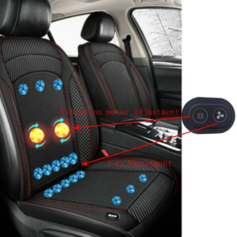 Manufacturers Customized 12v 24v Heating Cooling Vibration Accessories With 3 Level Control Switch For Car Seat