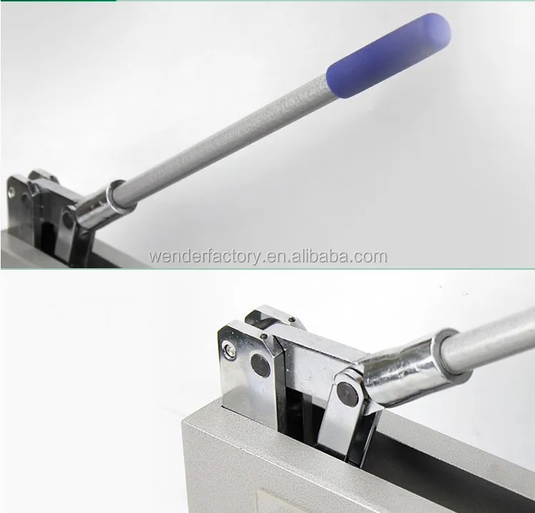 WD-322 High Quality Strength Free Cutting Machine A4 Manual Paper Cutter Machine  Steel Body Craft Paper Cutter Machine