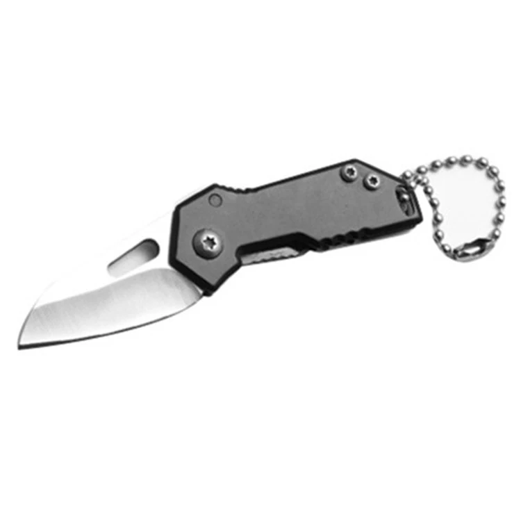 High Quality Hardness Stainless Steel Self Defense Keychain With Pocket Knife