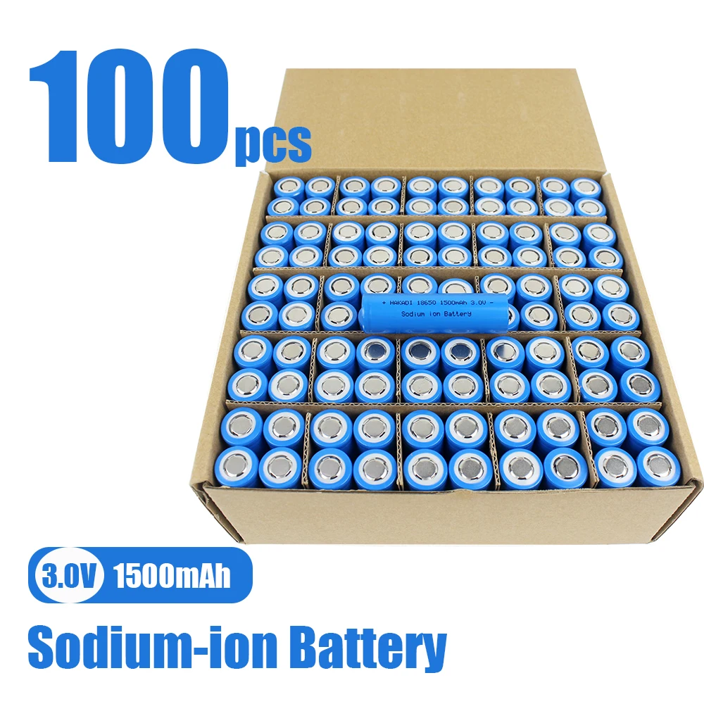 Free shipping !18650 3V 1500 12c Rechargeable Sodium-Ion Batteries 12C High Rate cell for electric scooter bike one is free ship