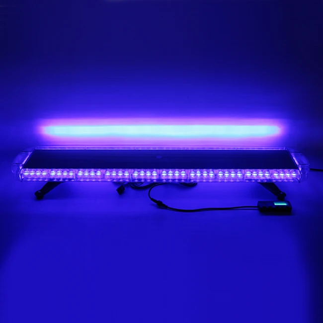 24V emergency vehicle warning flashing firefighters ambulance light led bar