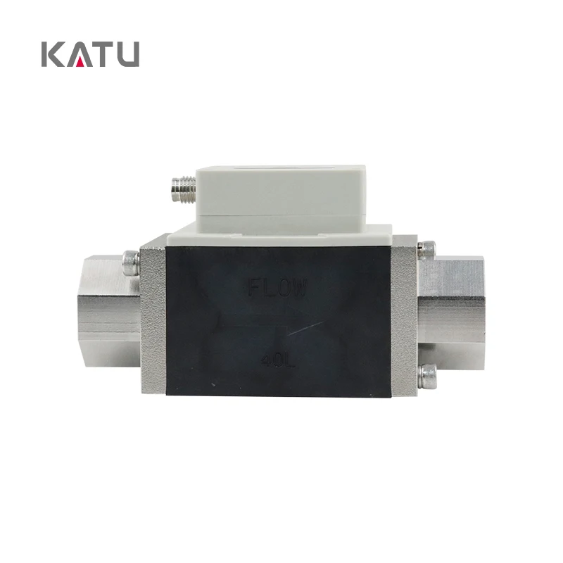KATU factory direct electronic flow switch analog 4-20ma flow temperature integrated sensor