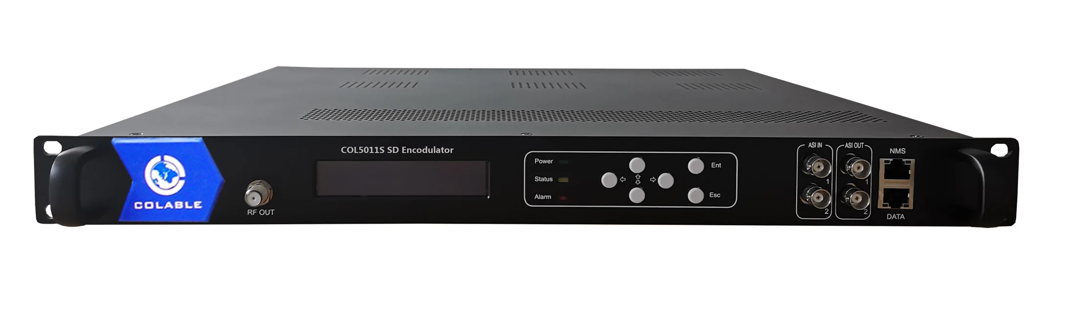 Цифровая ТВ Головная станция оборудование Mpeg2 кодирования 24 в 1 DVB-C RF выход SD кодировщик модулятор