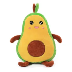 Wholesale New design cute claw machine plush toys double sided mood Flip avocado plush animal toys for crane machines