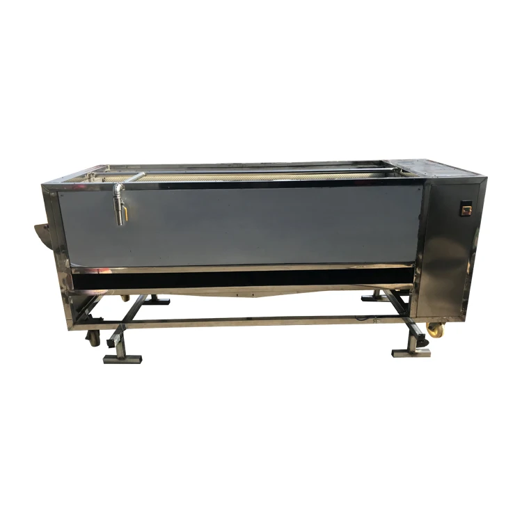 peach kiwi peel roller cleaning machine Vegetable Ginger Cassava Cleaning Peeling Seashells roller cleaning machine