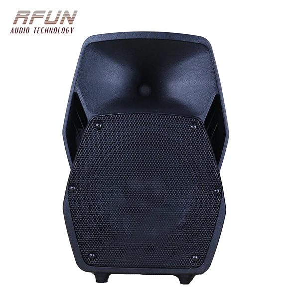 
Satisfying service 2 way active speakers 180 W 12 inch box portable speaker trolley with wheels 
