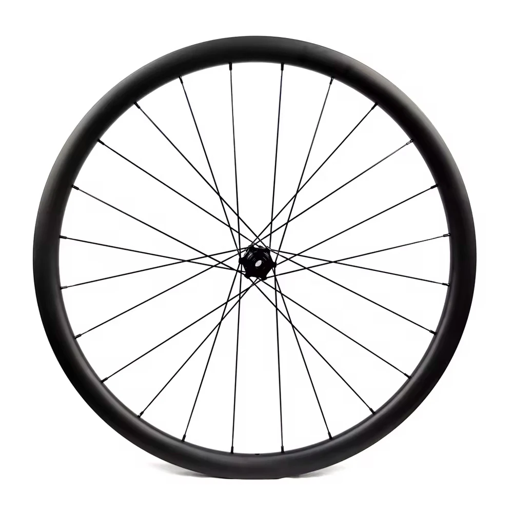 Carbon Bicycle Wheelset 700C Tubeless 30mm Width Carbon Road Bike Wheelset Ultra Light Carbon Wheel bicycle rims