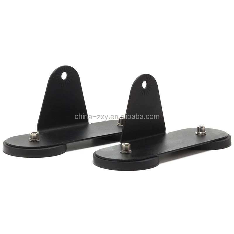 Powerful black rubber pot mount bracket holder/Magnetic bracket for Led Light