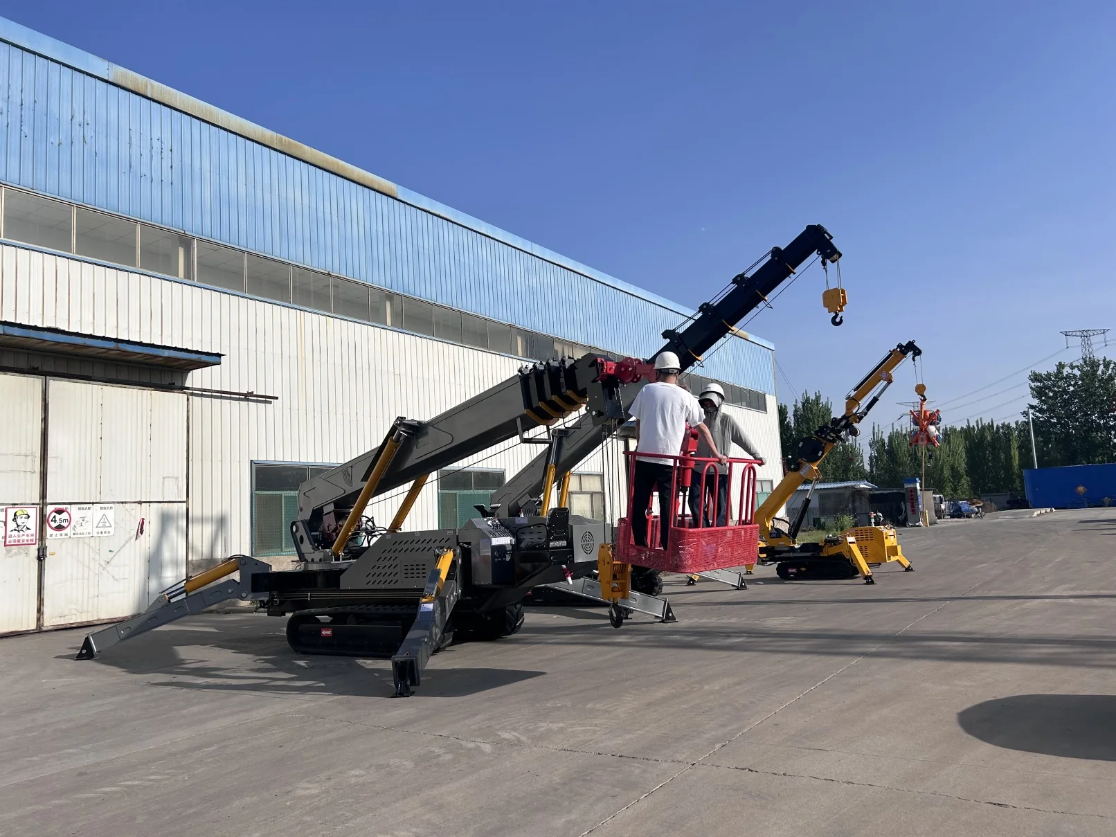 CHINA Crawler Telescopic Boom Spider Crane Electric CPA EURO 5  TONLITA Crane Spider 5TON 12TON