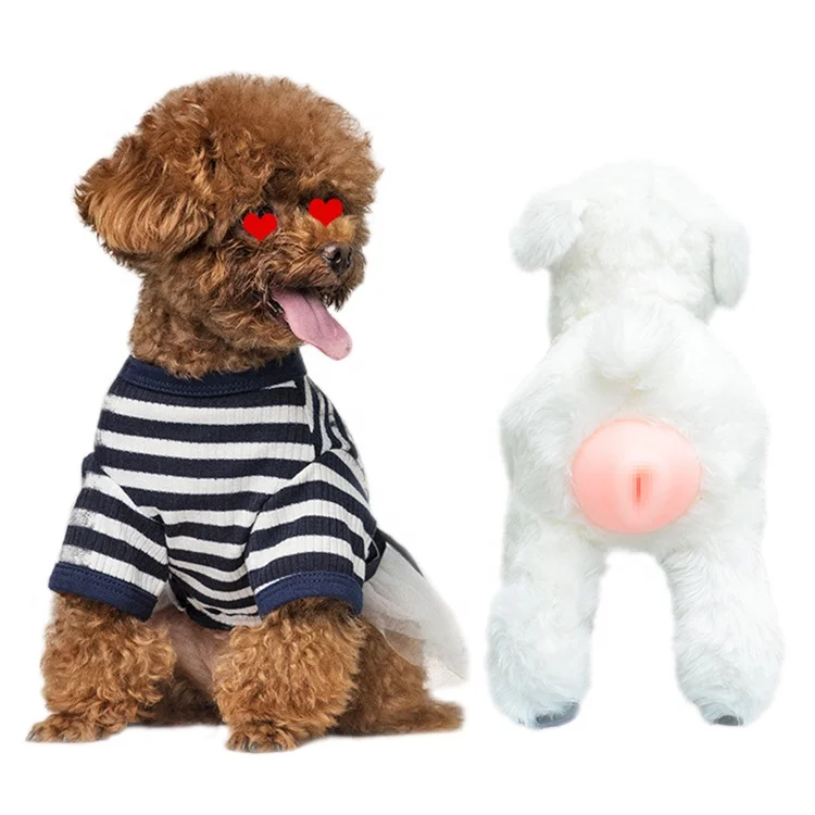 S/M/L/XL/XXL Interactive Sleeping Estrus Sex Partner Plush Stuffed Toys Teddy Chihuahua Play Funny Pet Sex Toys For Dog