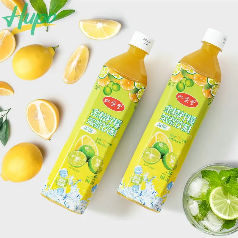 Watermelon Puree Bulk Drink Concentrate Watermelon Juice Flavored In Biodegradable Material PLA Bottle