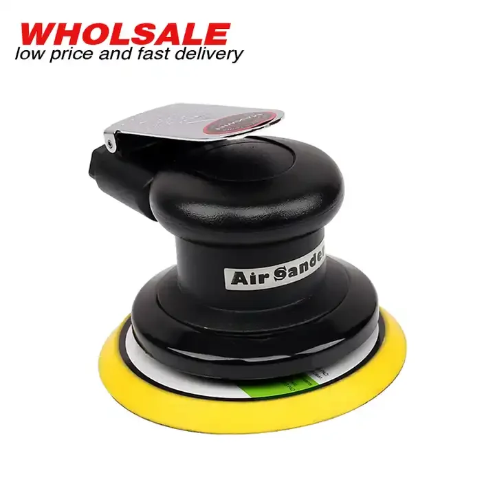 5215 HOT 5 Inch Non Vacuum High Speed 12,000 RPM Random Orbit Air Palm Sander  Car Polisher Machine Pneumatic Tools
