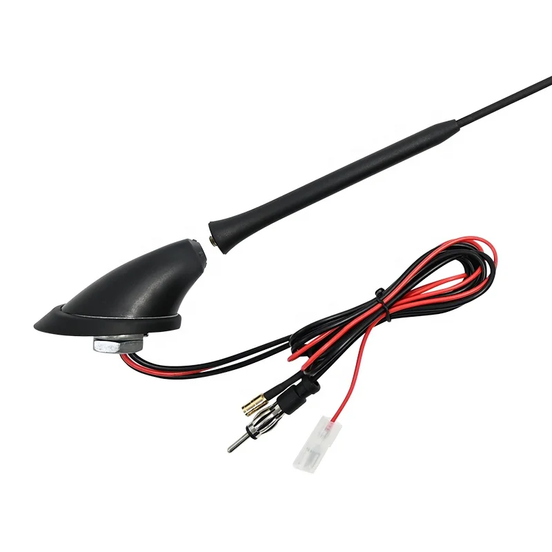 Universal Car Radio AM FM Antenna Aerial Base Kit Active Amplified DAB+FM Radio Car Aerial Antenna Mast Car Accessories