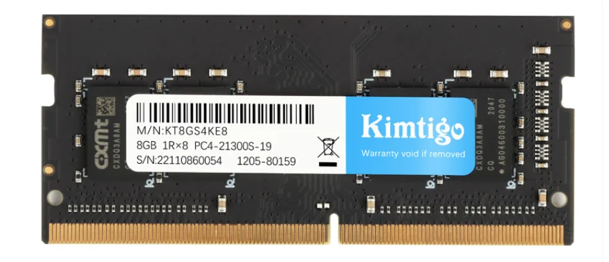Kimtigo Высококачественная оперативная Память 1 2 в Ddr4 2666 МГц 4 8 16 Гб 260pin с разъемом Sodimm для ноутбука