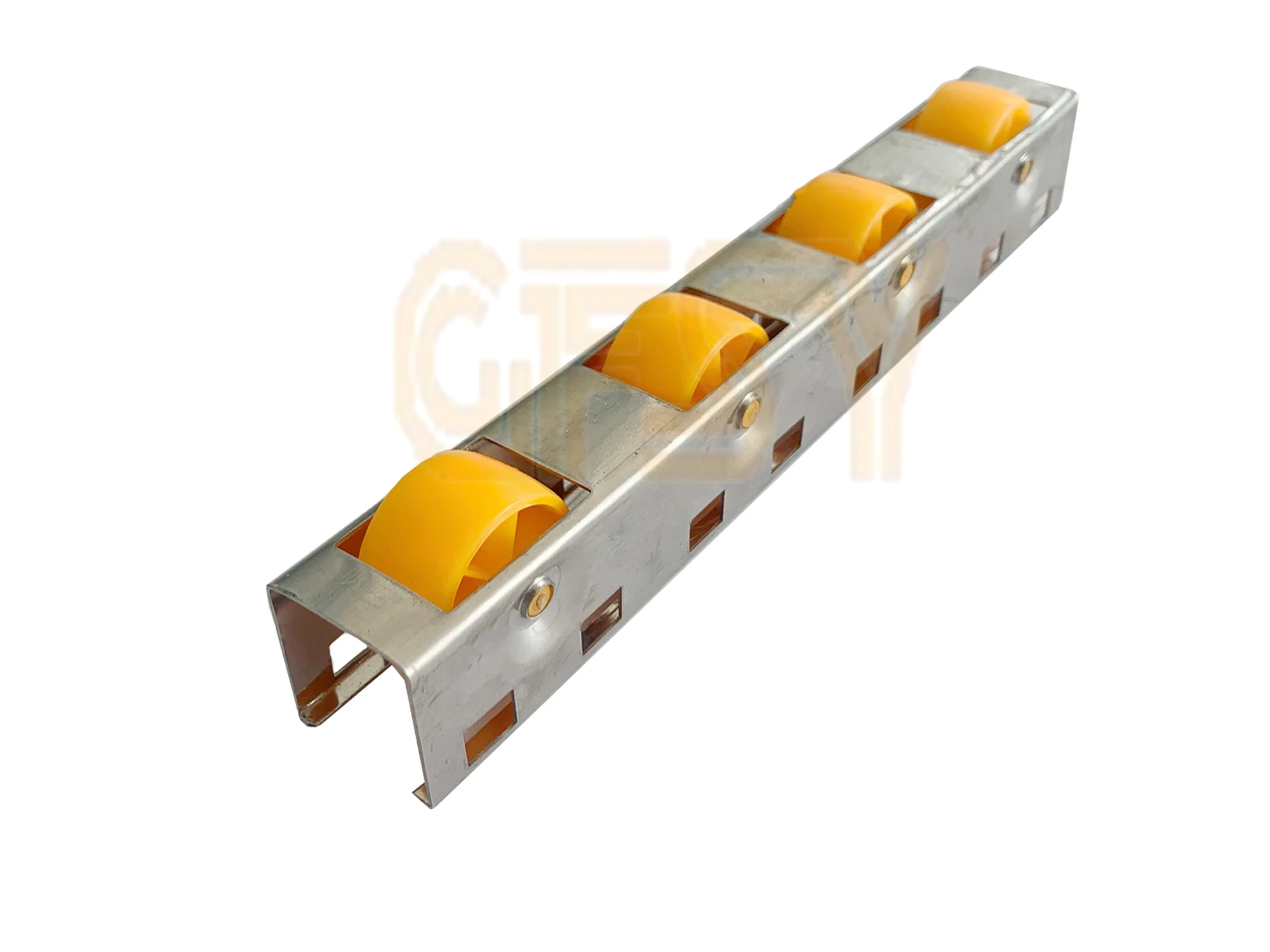 stainless steel frame type plastic roller skate wheel conveyor, roller track, wheel track for warehouse