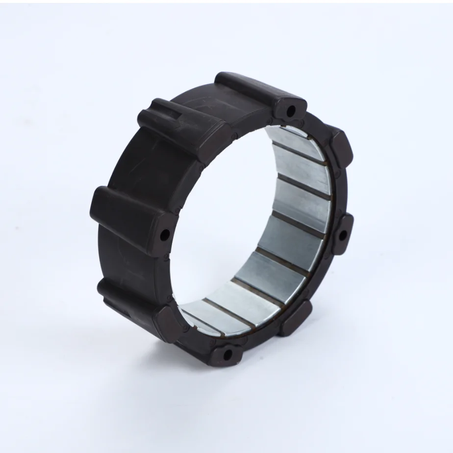OEM/ODM Customized  Existing 16 poles Injection Molded Ferrite Magnet Hot Sale for DC Fan Motor Ceilling Fan magnetic Ring