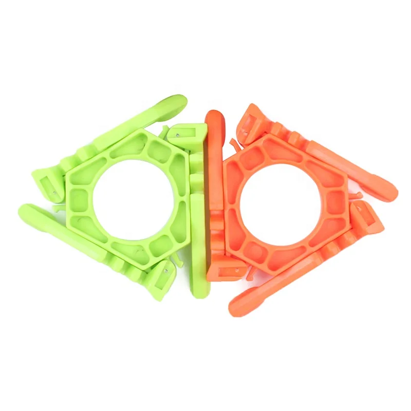 Folding Canister Tripod Can Stand for Camping Stoves, Fuel Can Stabilizer for Picnic, Mini Gas Stove Stand for Hiking Cooking