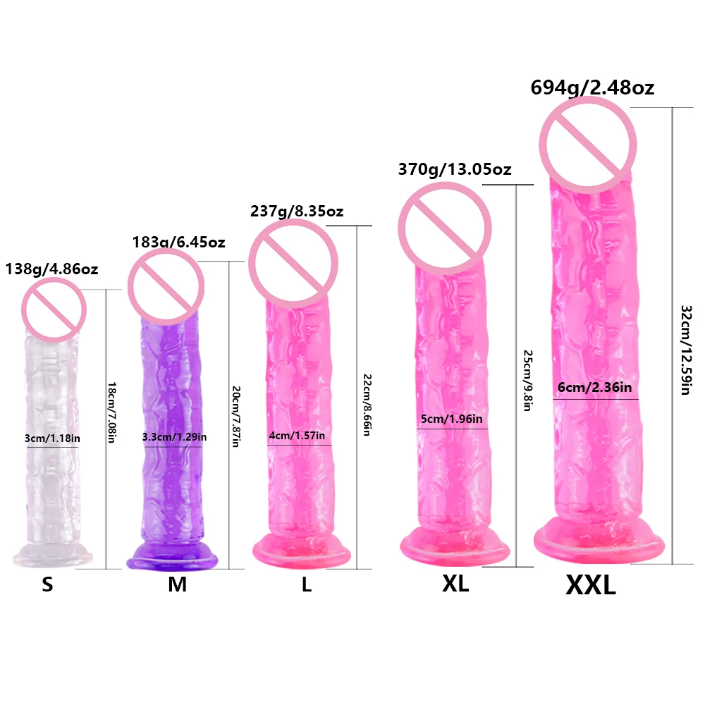 Огромные реалистичные присоски желе большой фаллоимитатор пенис гей женщина секс-игрушка для порно
