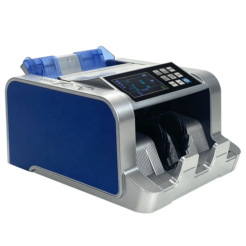 Pakistan Rupee Money Counting Machine Euro Value Counter  Turkey lira Bill notes Calculator Fake Notes Detector Counter